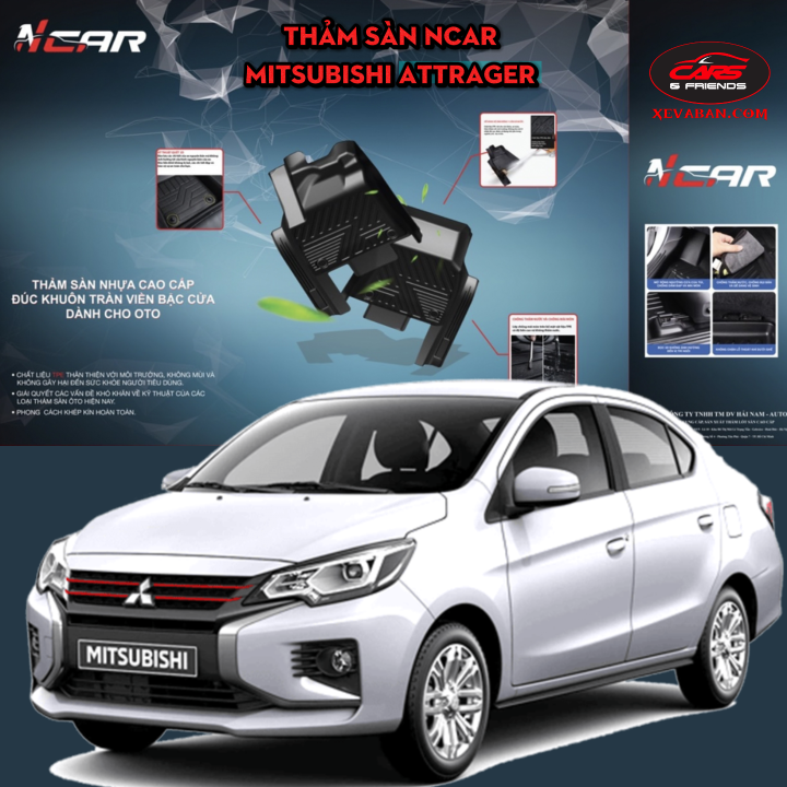 Thảm sàn Ncar cho MITSUBISHI ATTRAGER